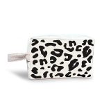 Black Pattern Cosmetic Make Up Pouch - Image 4