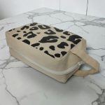 Black Pattern Cosmetic Make Up Pouch - Image 2