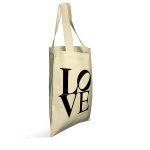 Love Cream Tote Bags - Image 3