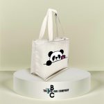 Panda Canvas Cross Body Bag - Image 4