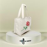 Red Rose Canvas Cross Body Bag - Image 4
