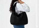 Canvas Double Handle Pocket Bag - Image 2
