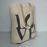 Love Cream Tote Bags